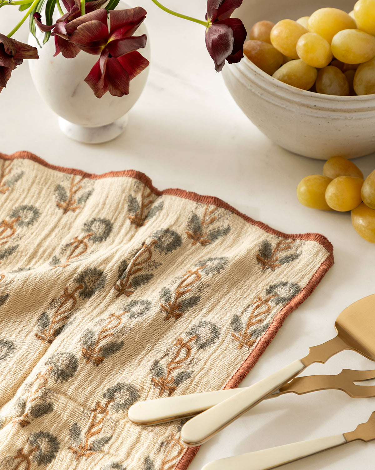 Block Print Tea Towels (Set of 2)